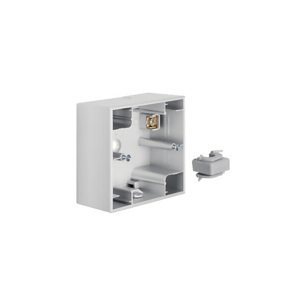 Hager/Berk Aufputz-Gehäuse 1fach Alu 10417003